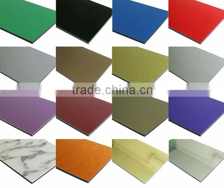 Quality warranty size 3mm 4mm 5mm 6mm acp panel