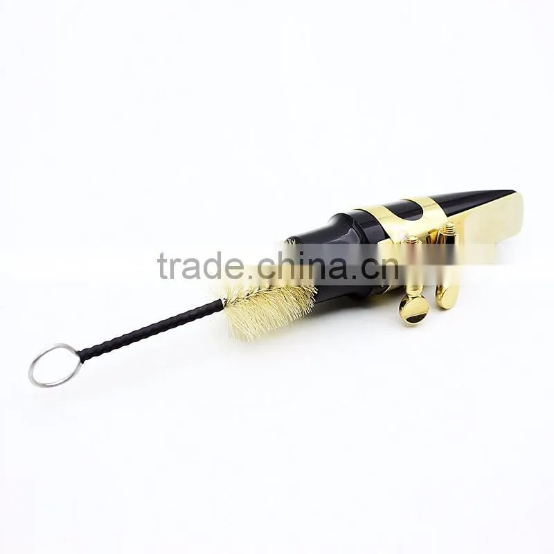 Woodwind Instruments Synthetic Material Saxophone Sound Hole Beige Cleaning Brush