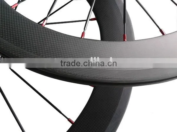 2014 new product 20" Carbon wheelset road bike clincher