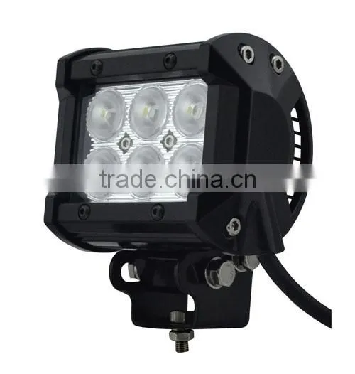 4inch 18W LED Driving Lighting Offroad Fog Lamp Boat led bars lights for car