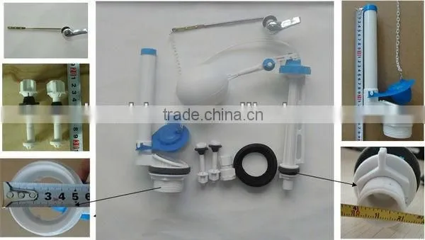 Types toilet cistern flush mechanism