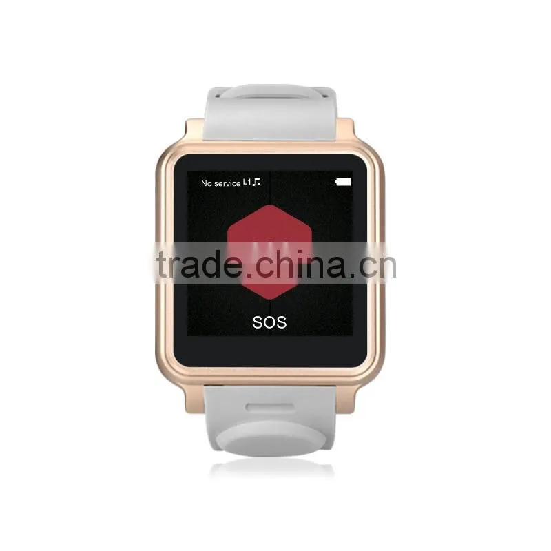 2016 new mobile phone accessories seniro phone bluetooth smart watch with GPS