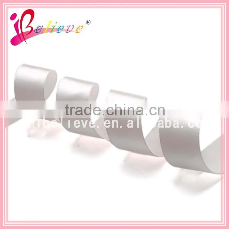 100 Yards roll solid color satin polyester ribbon wholesale hair ribbon ornament