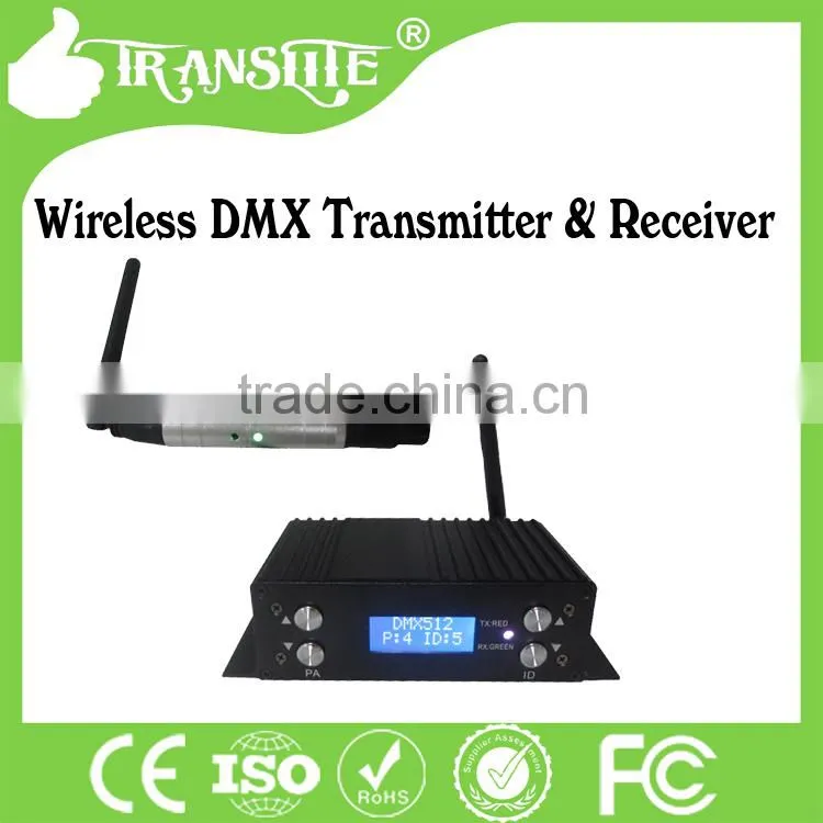 2016 New design and wholesale wireless data transmitter and receiver for stage light