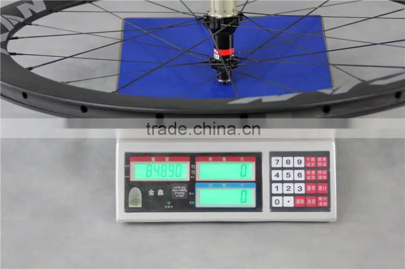 23mm width U shape 50mm carbon clincher wheels 700c road bike carbon wheelset clincher 50mm