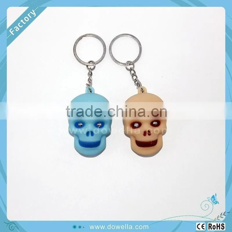 Promotional plastic keychian ,Halloween keychain ,