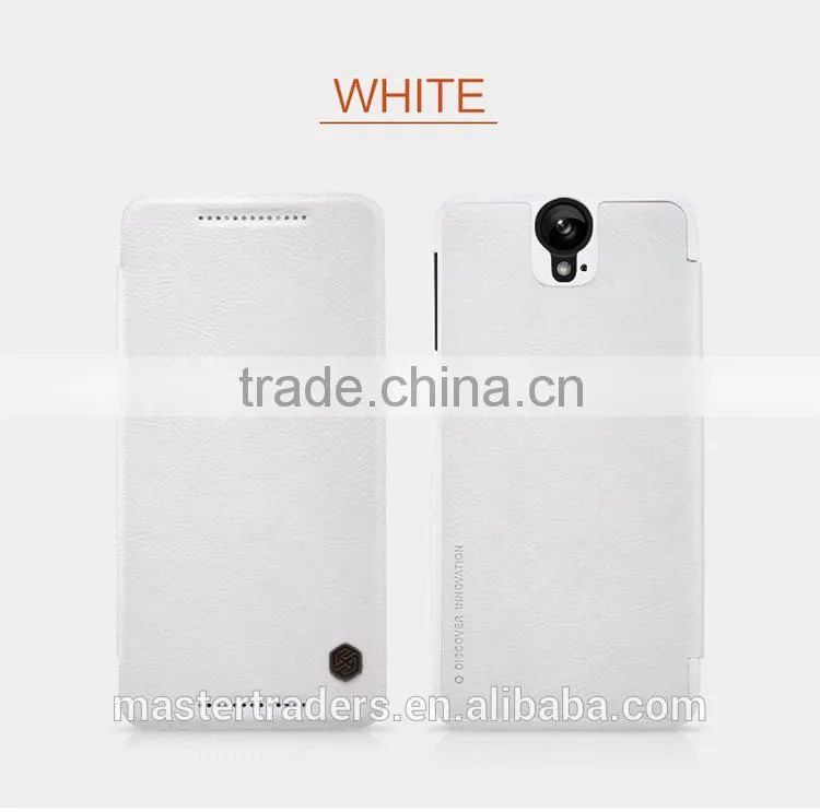 Original NILLKIN Qin Series Wallet Flip PU Leather Case For HTC One E9 Plus MT-3513