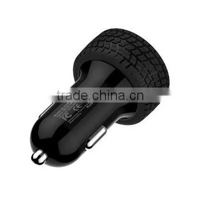 New 4.8A Dual USB Car Charger with Smart Sense IC