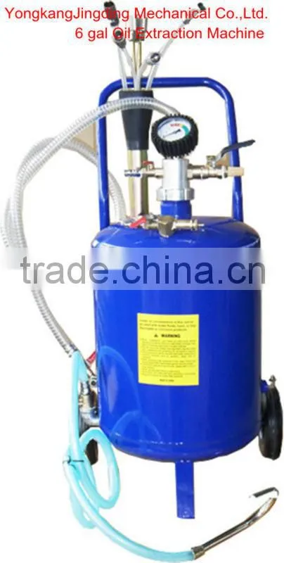 Oil extraction machine 6gal blue