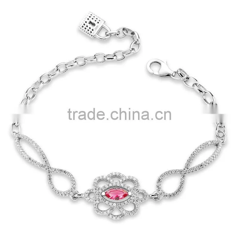 CYW bracelet 2015, Fashion zircon Jewerly Bracelet factory wholesale of guangzhou