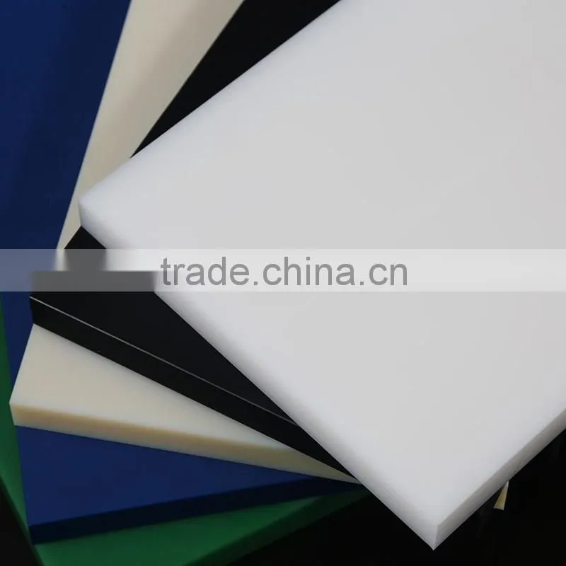 white hard plastic PTFE plastic acetal board sheet