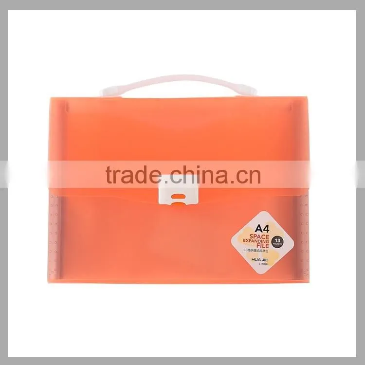 pp expanding file folder with handle 12 pockets document bag