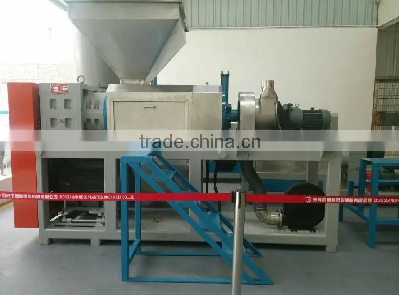 Brunei hot sale PP PE plastic film recycling washing+dryer line