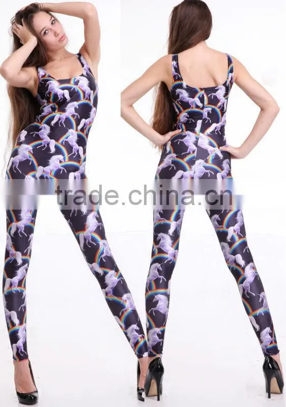 ladies sexy fashion clubwear catsuit