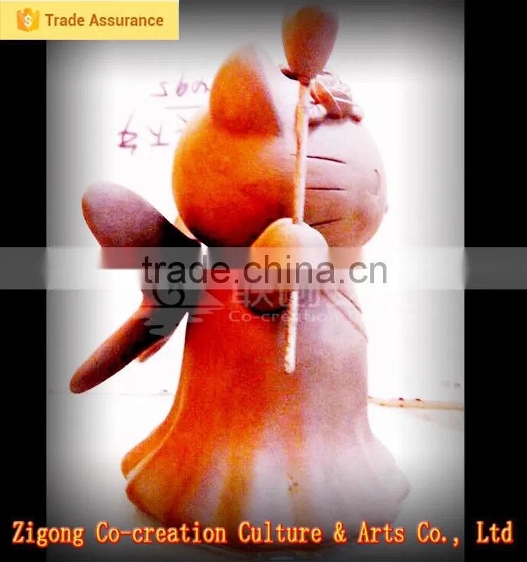 Art clay sculpture