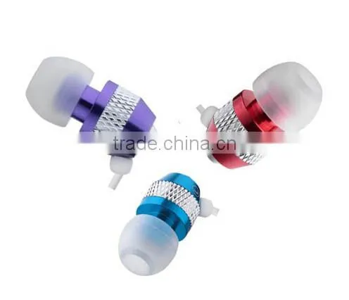 cheap wired colorful super bass earphones earbud for mobile phone