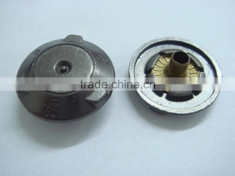 15mm special design snap button brass metal garment accessory