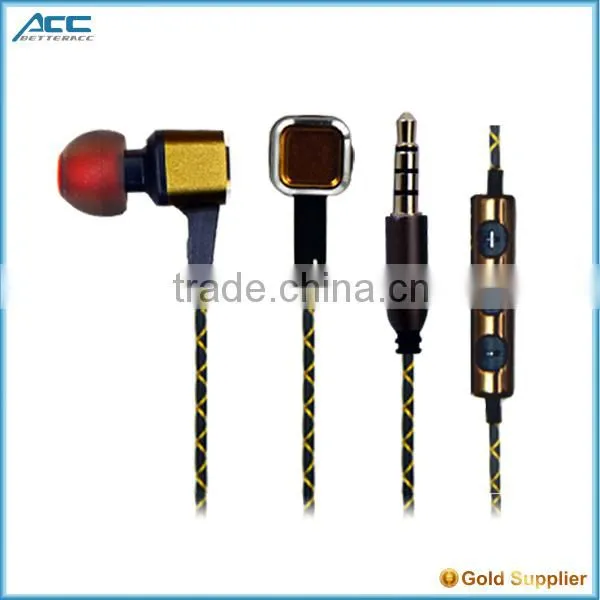 New Design Earbuds With Microphone Remote control Earphone For Xiaomi
