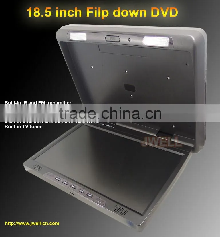 low price roof flip down tv monitor with game function