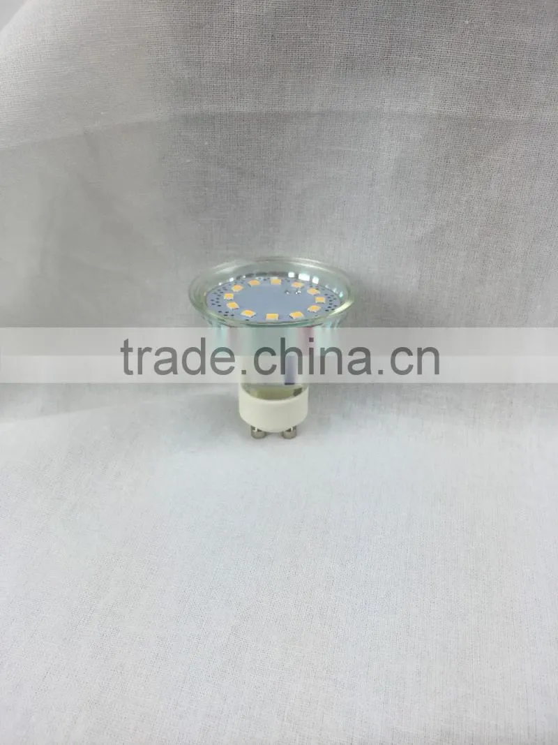 new way of production Glass GU10 led spotlight