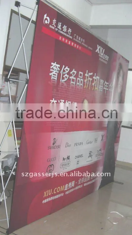 nice pop up display for outdoor ad