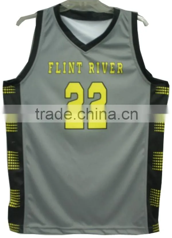 College sublimated black basketball uniforms cheap price