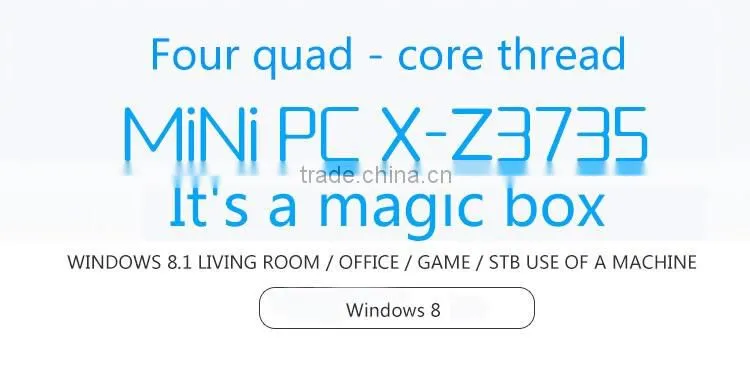 Highest cost effective mini pc Z3735 computer 2G RAM and SSD or TF card living room office game small htpc desktop