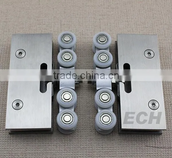 hot sale Good quality glass sliding roller 316 stainless steel hinges