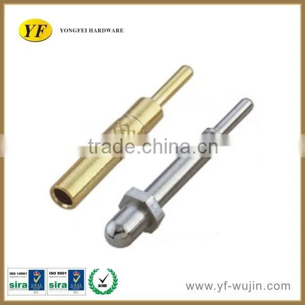 Brass Connector for Audio-Video and Communicate Connector Parts of OEM Factory