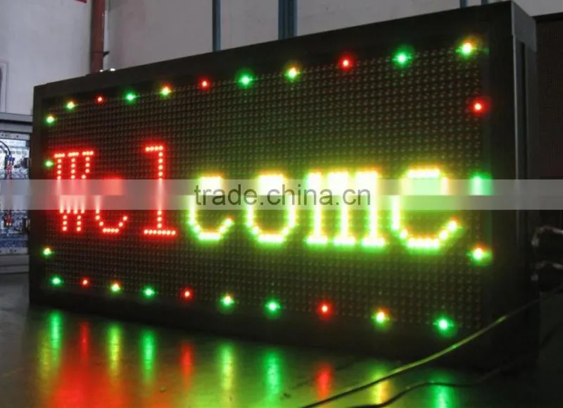 wifi single & dual color wifi led display p20