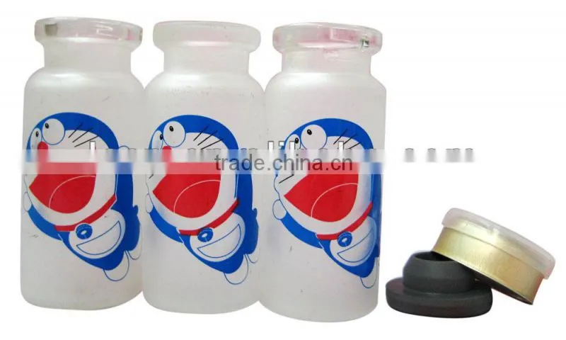 Clear vial sterile injection mould glass vials