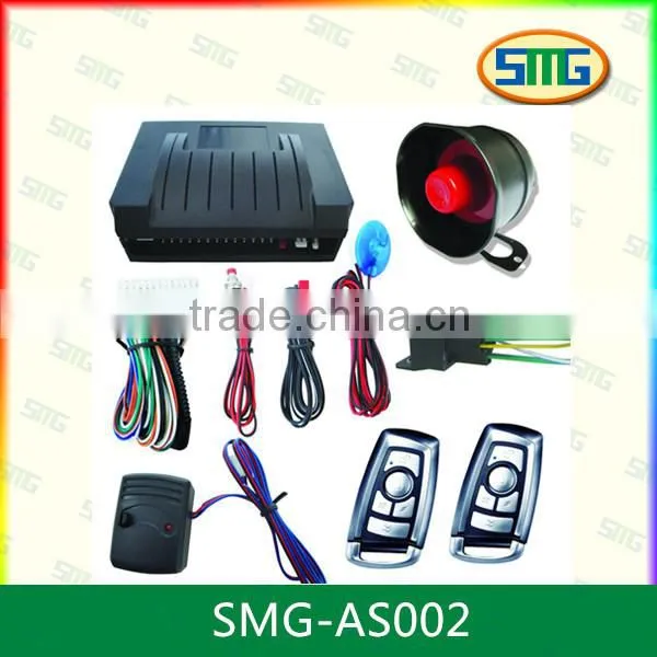 SMG-AS003 One Way Car Alarm easy car alarm system HOT SALE in Dubai, Middle east, Africa