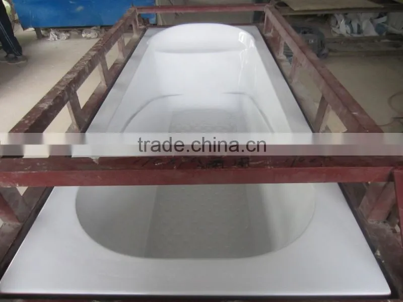 1700mm clear acrylic classical bathtub