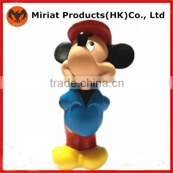 Latest soft vinyl material cute figure licensed toys