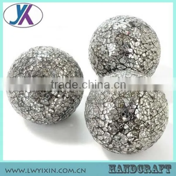 Promotion decorative glass mosaic styrofoam balls