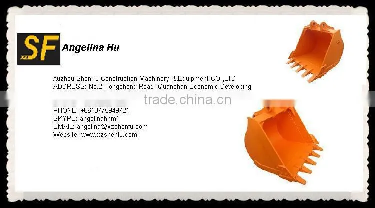SF excavator orange peel grab / hydraulic rotary orange peel grapple / excavator pars
