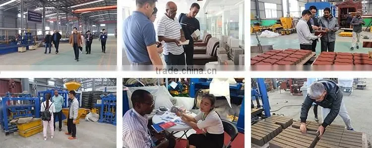 QT40-3B tanzania brick making machine for sale
