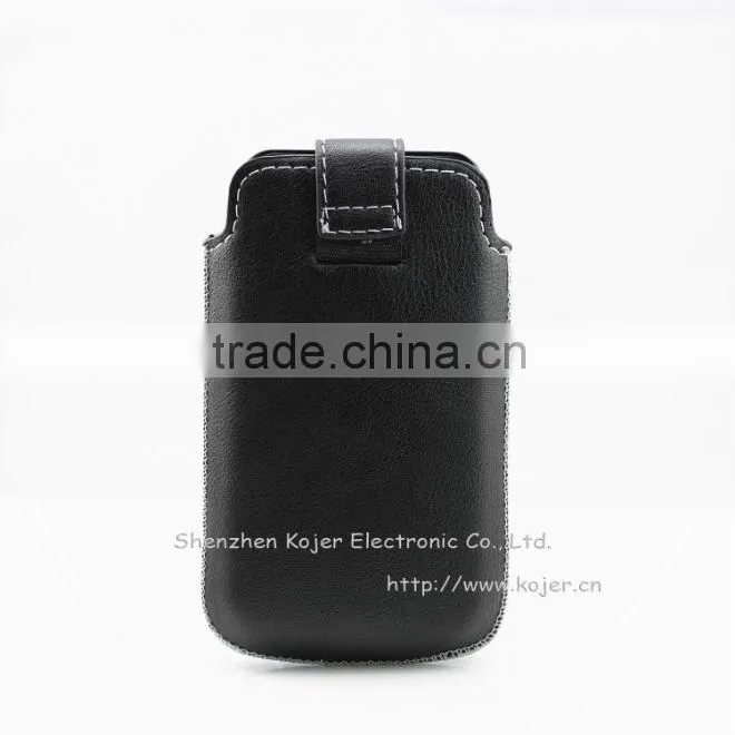NEW Design Cell Phone Leather Pouch For Apple Iphones