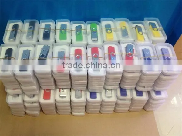 Factory Price High Quality Real Capacity Promotional Rotatable OTG USB Flash Drive 16G For All Smartphones