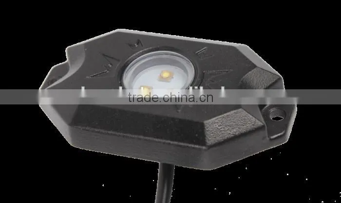 2015 New design 9W truck led rock lights 9-30V DC offroad led rock light