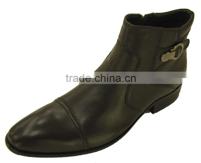 Latest Calf Leather Men Thigh High Boots