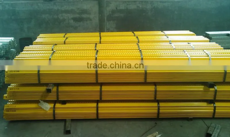 Perforated and Galvanized Traffic Safety Square Sign Posts