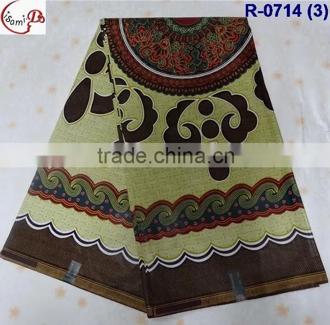 real 0714 (1-6) High Quality /Real WAX Printed 6 yards each piece