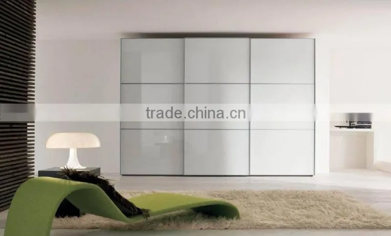 Bedroom wardrobe design high gloss