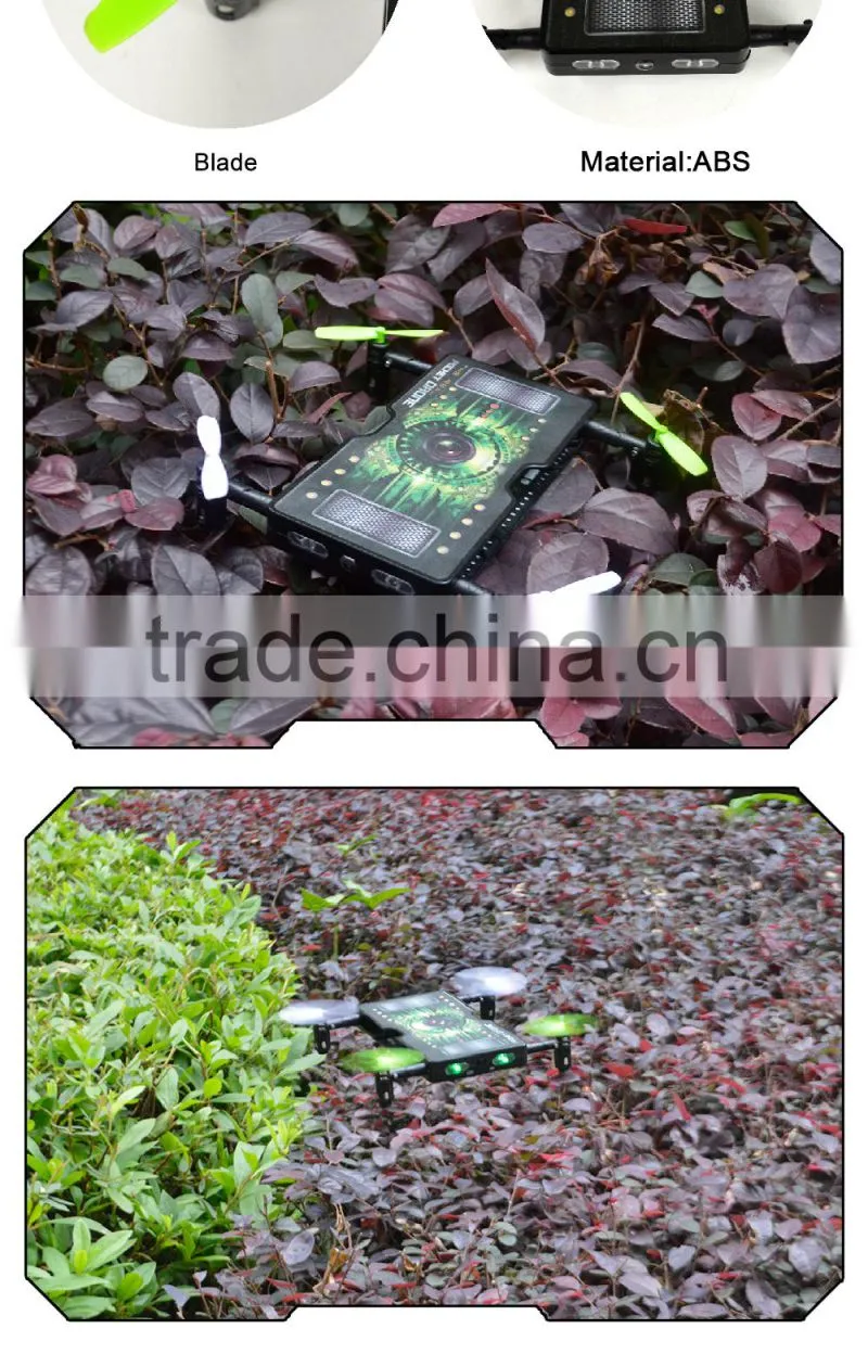 High speed deformable stunt 2.4G 4CH remote control drone rc quadrocopter with camera