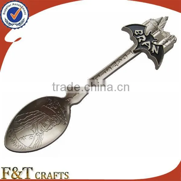 zhongshan manufacturer custom wed matt silver plated spoon