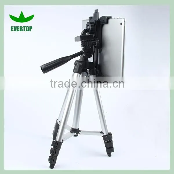 Tourism Universal tablet tripod camera mount for ipad/adjustable tripod tablet camera mount for various tablet pc TS-LS14B