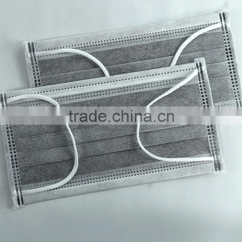 4 Ply Anti Dust Disposable Active Carbon Filters Face Mask