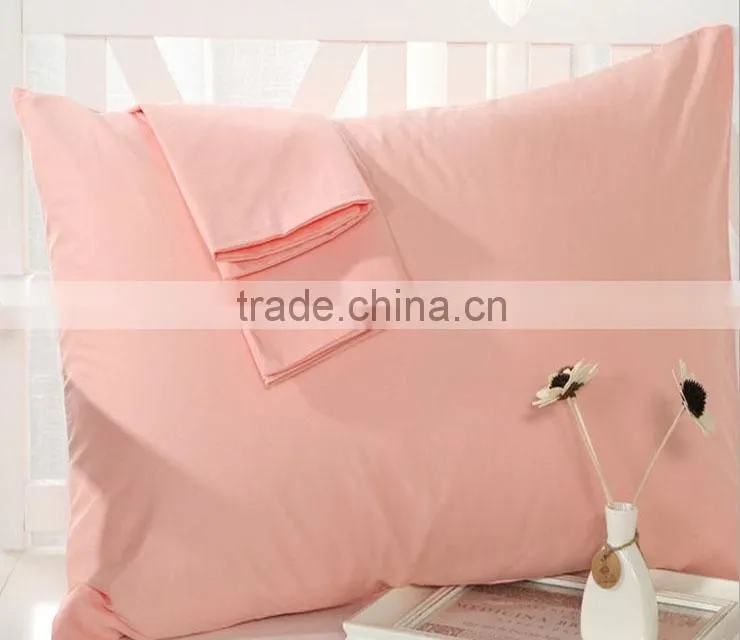 custom pure 100% cotton pillow case