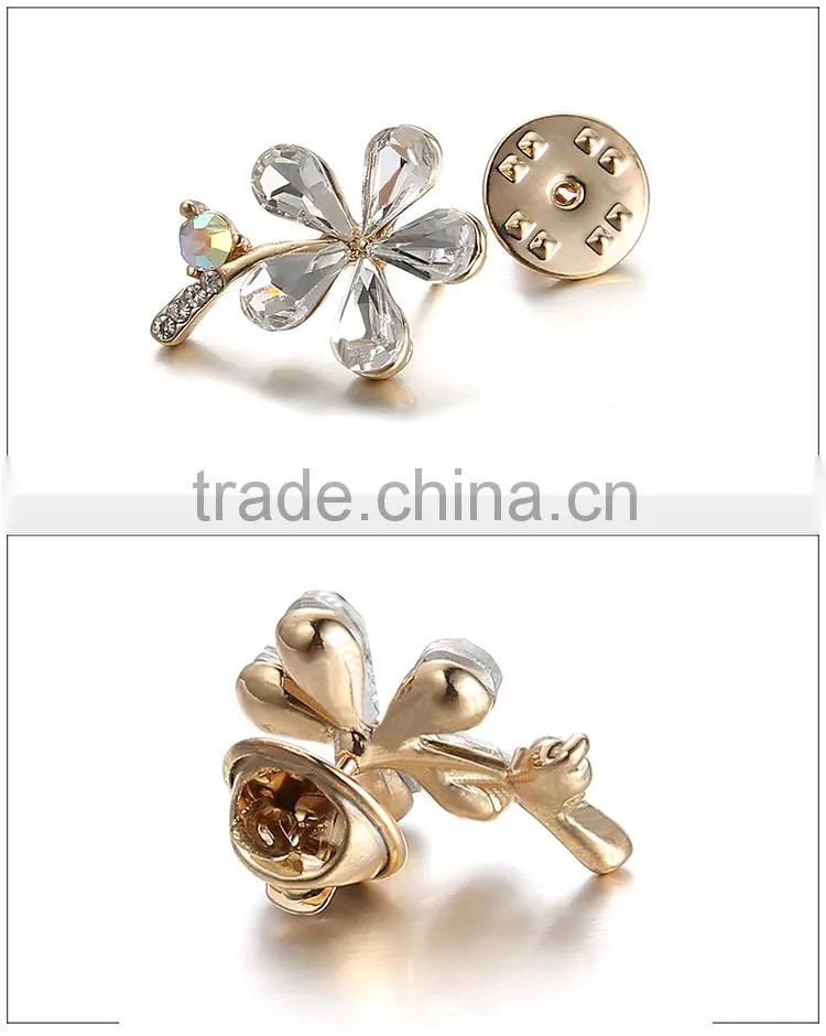 Wholesale Custom wedding brooch earring set Leather Jewelry Box